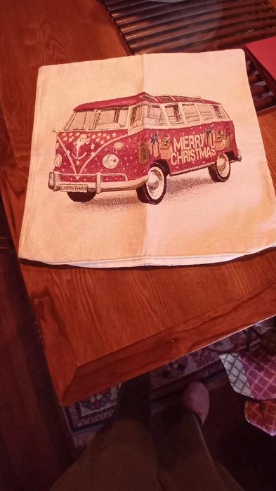 Almofada decorativa. Motivo Natal