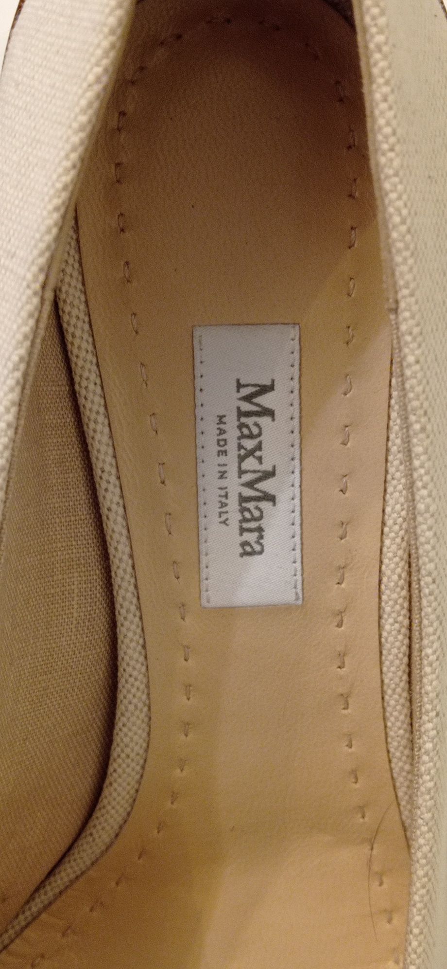 Pantofle Max Mara, rozmiar 37,5cm