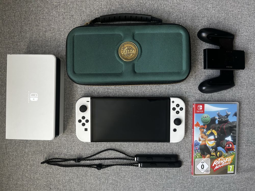 Nintendo Switch Oled + Akcesoria