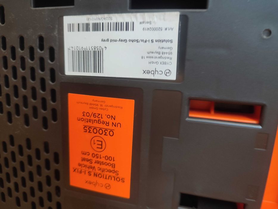 CYBEX Solution S-fix SOHO mid GREY