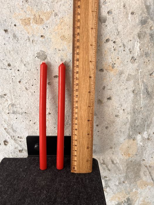 Dwie nowe świece Zara home czerwone