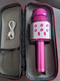 Mikrofon bezprzewodowy dla dzieci stan bdb różowy