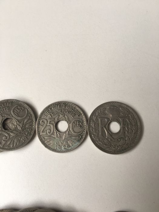 Moedas francesas antigas