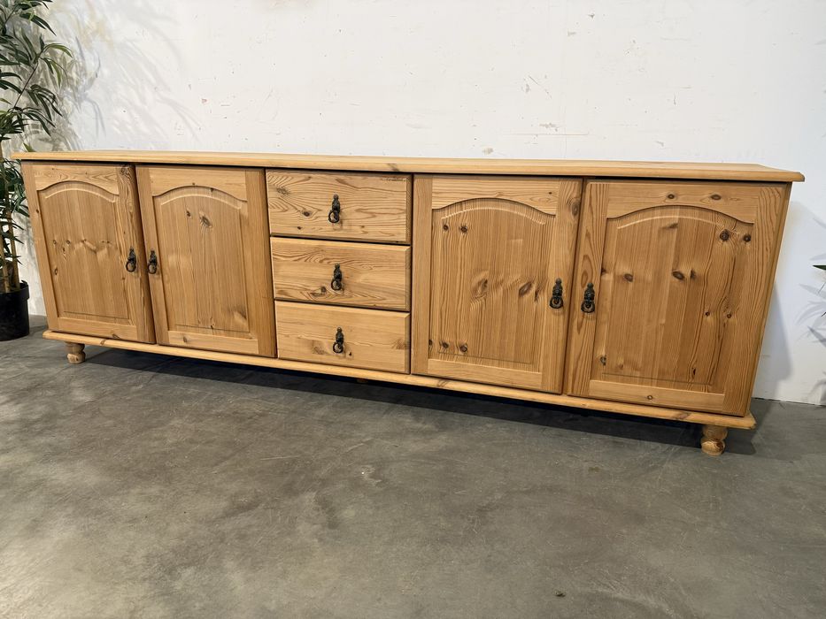 Piękna duża sosnowa komoda szuflady super stan dowóz wysyłka