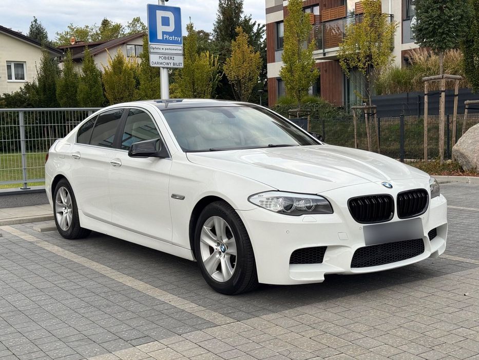 BMW Seria 5 528i, 245KM, M-pakiet, Idealny stan, Bogate Wyposażenie, Bezwypadkowy