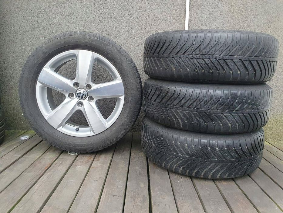 Koła 215/60R17 Vw 5N0 Tiguan Audi Goodyear 5,3mm