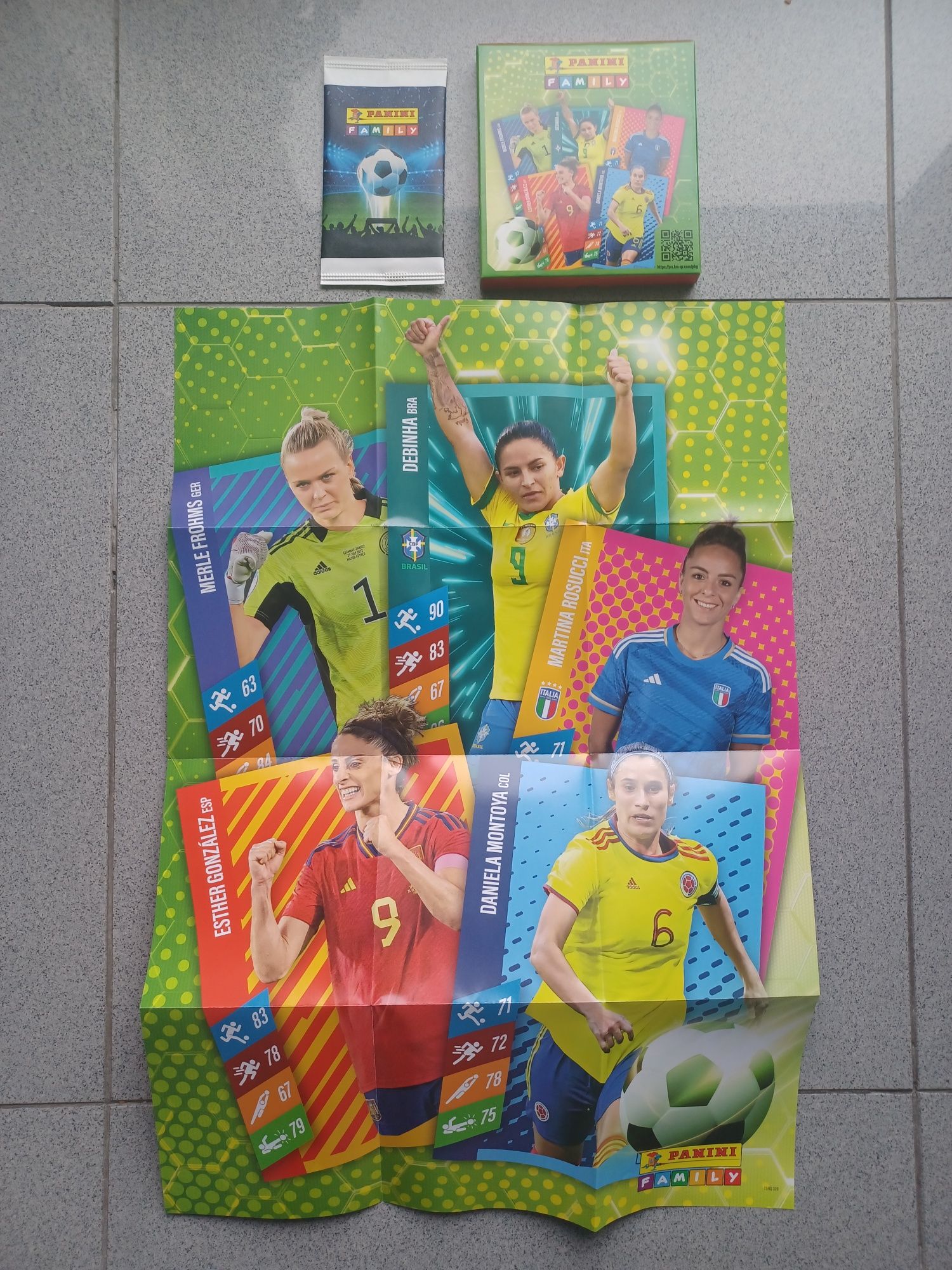 Cromos Panini Family - Mundial de Futebol Feminino 2023