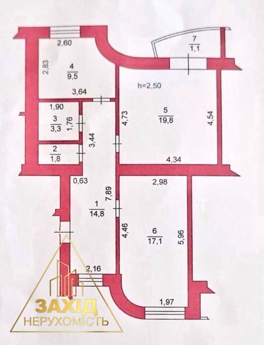 2к! Новобудова! 67 кв.м! 3 поверх! р-н Гімназії 21!