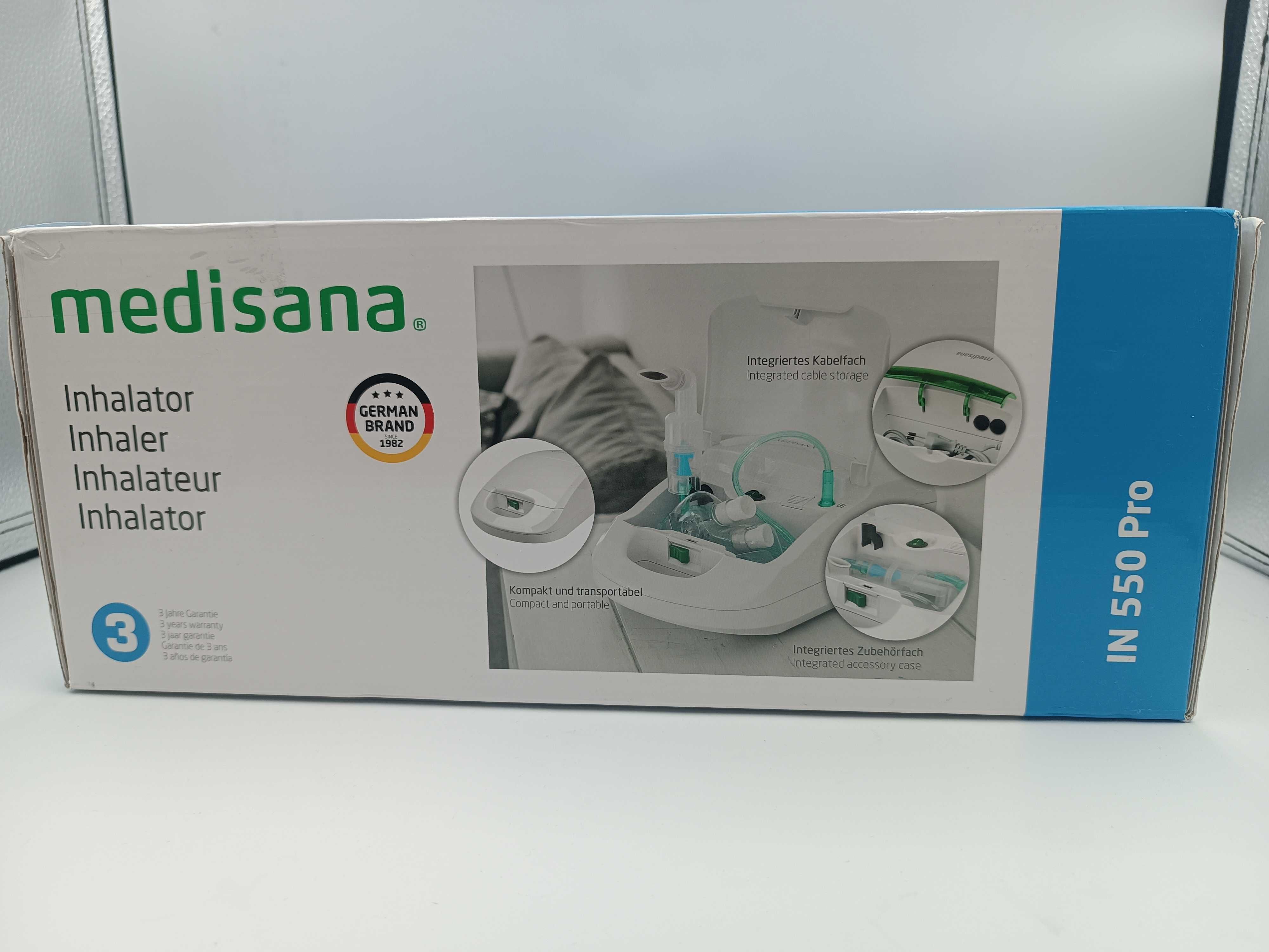 Inhalator Nebulizator Medisana IN 550 Pro 2 MASKI