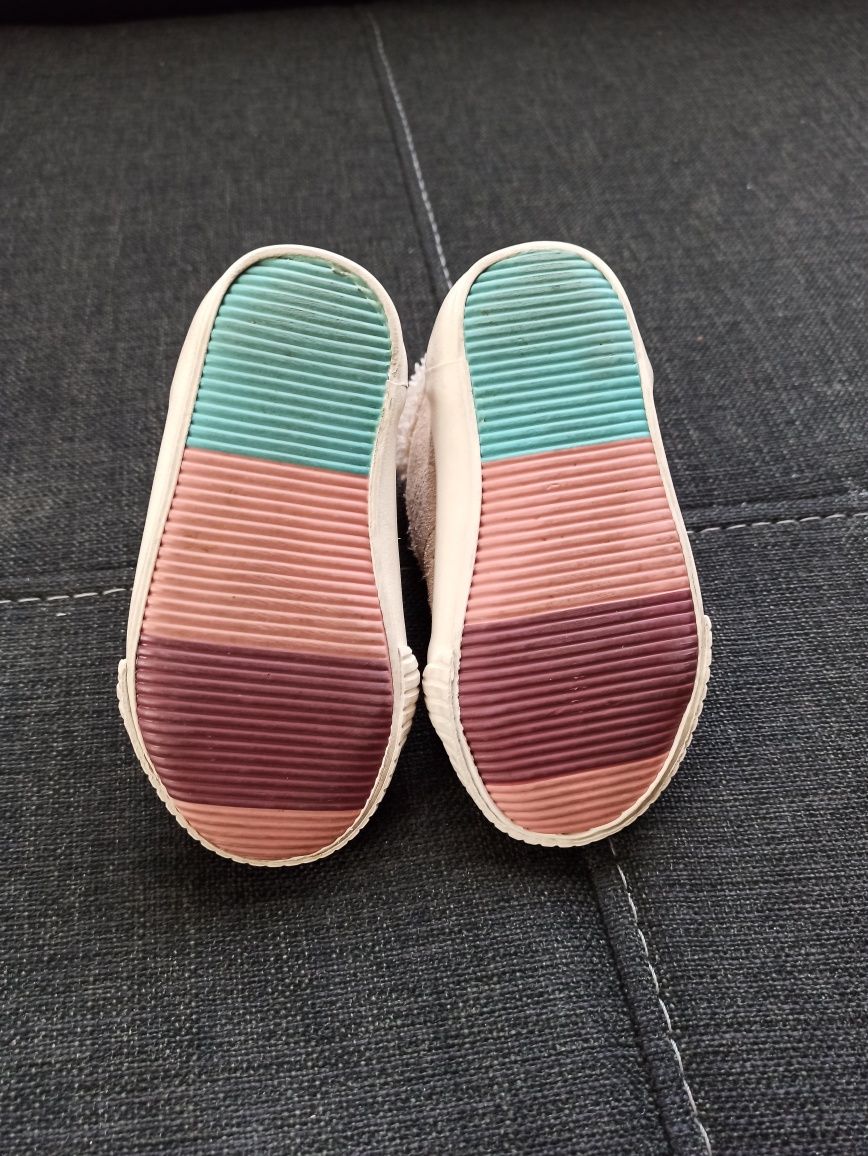 Buty buciki zamsz ocieplane rozm. 20 Zara Baby