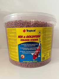 Tropical Koi & Goldfish Colour Sticks 11l, wybarwiający pokarm dla ryb