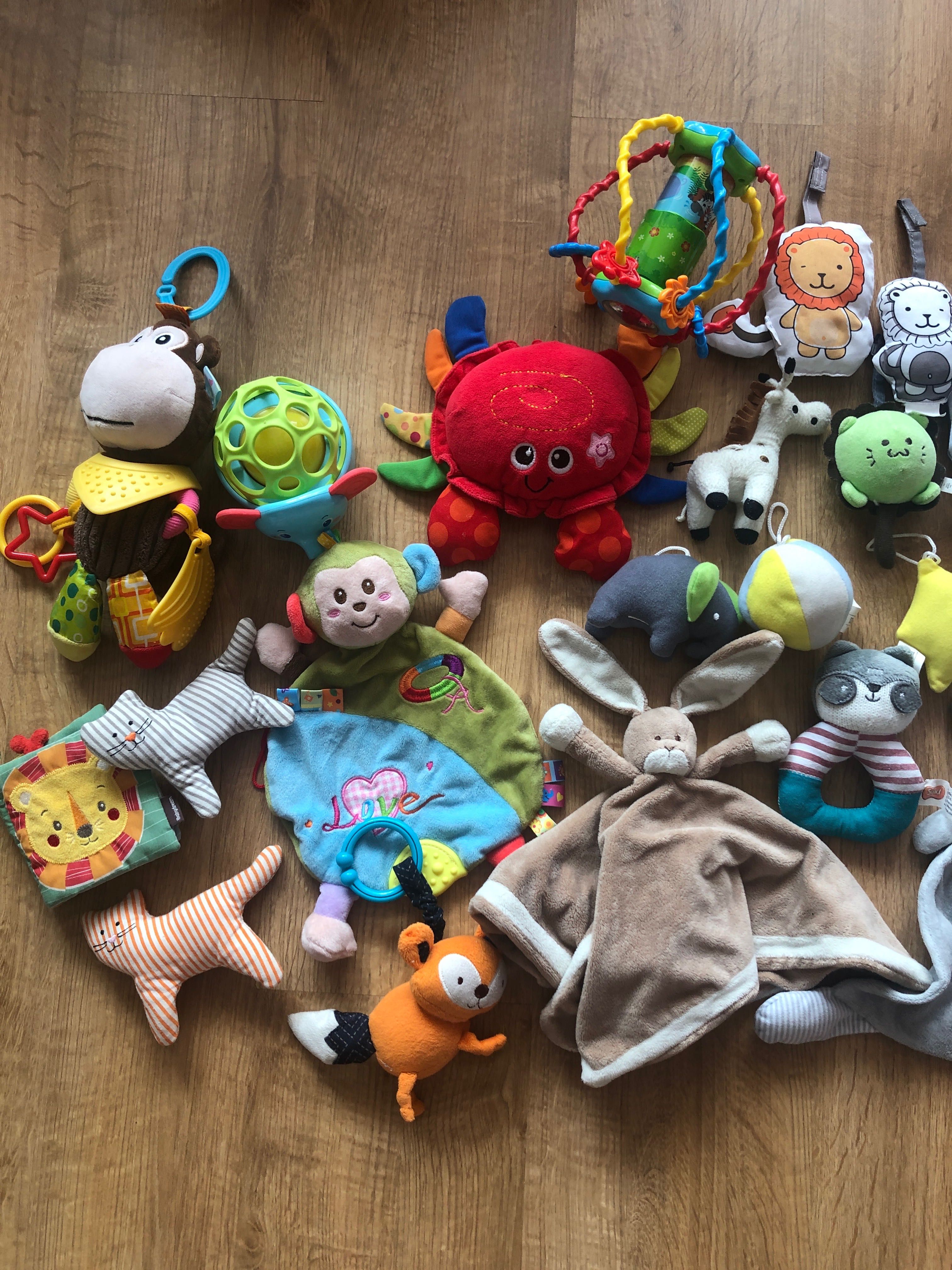 Zestaw 29 zabawek niemowlęcych dla chłopczyka