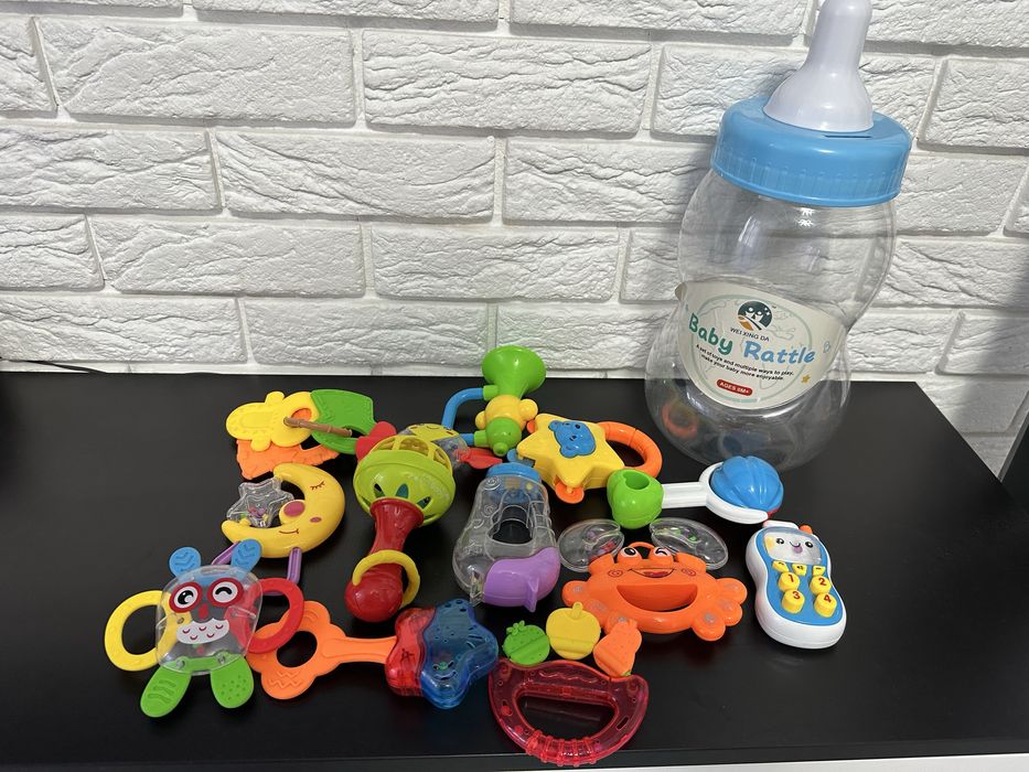 Нічник дитячий на ліжечко + брязкальця