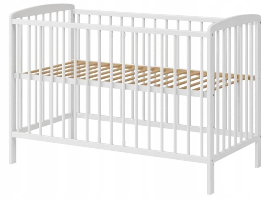 Łóżeczko niemowlęce drewniane