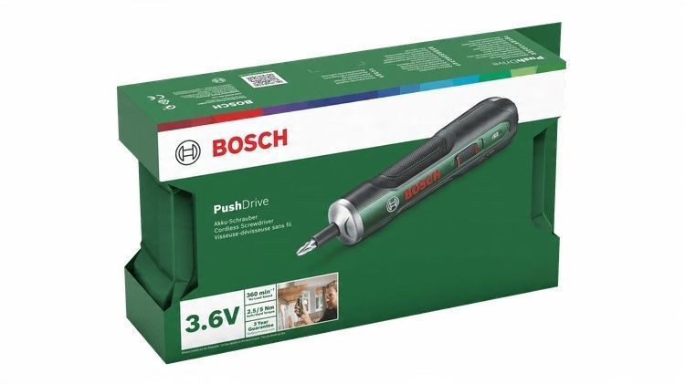 Wkrętak Akumulatorowy Push Drive 3.6V 1.5Ah Bosch