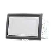 MOLDURA ADAPTADOR PRETO PARA RADIO 2-DIN PARA RENAULT MEGANE 02-09