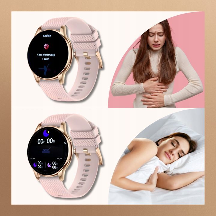 Smartwatch Zegarek Damski Menu Polskie Funkcja Dzwonienia Smart Watch