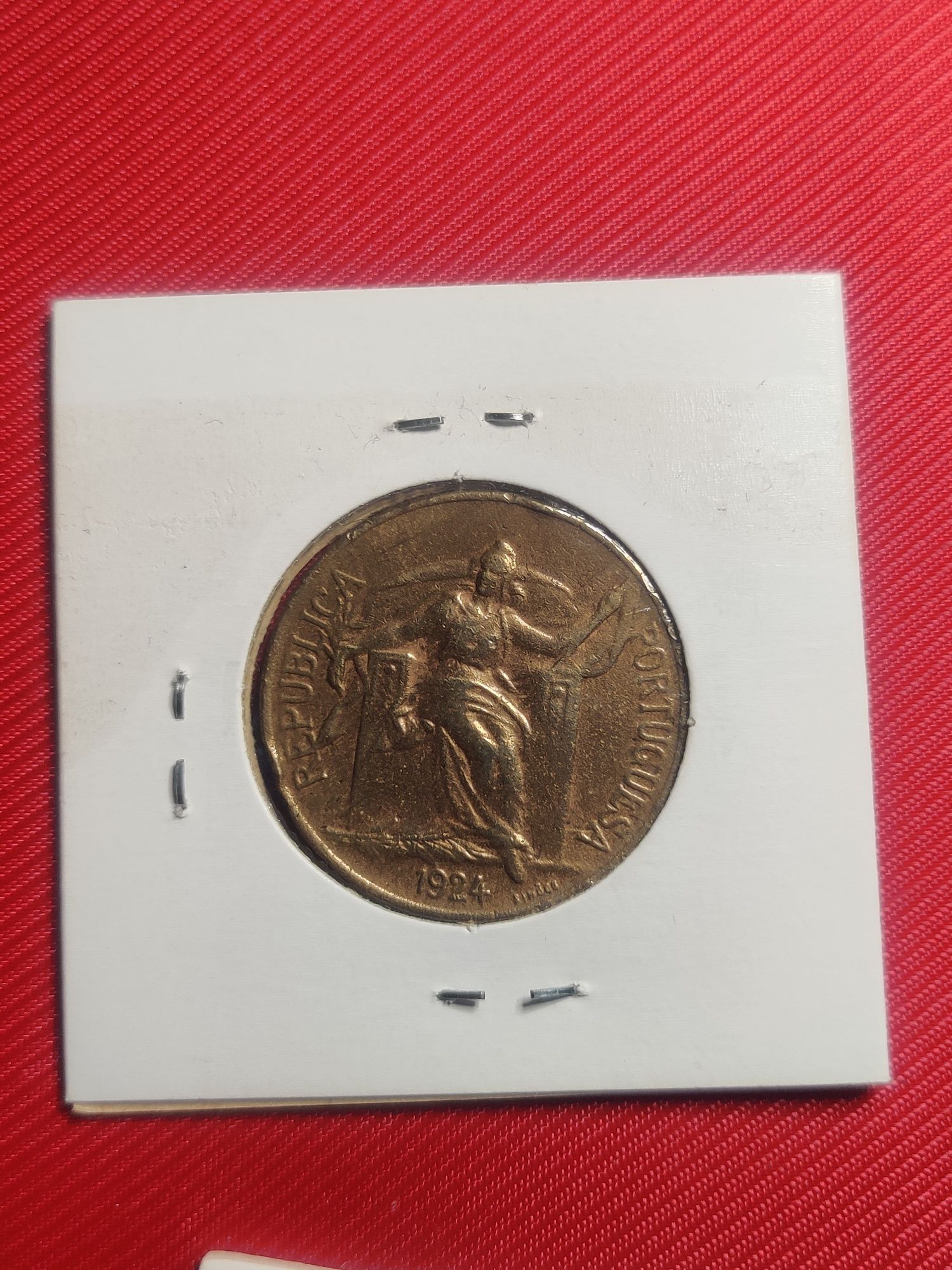 Moeda república 1 Escudo 1924