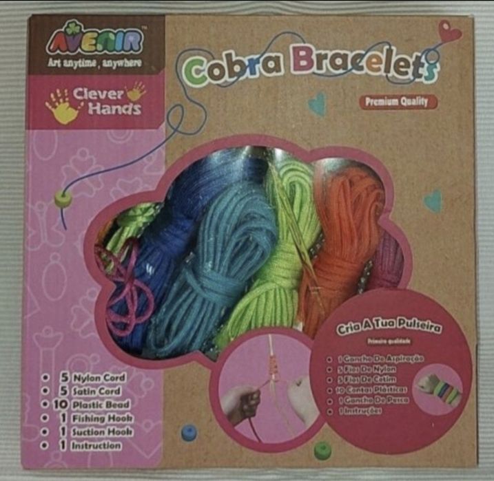 Crea a tuas pulseiras...