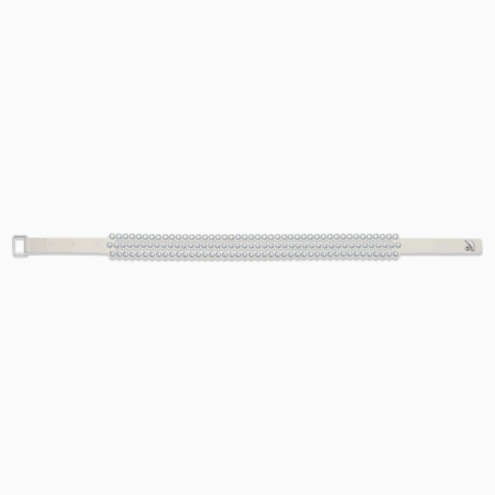 Bransoletka Swarovski Power Collection skora zamsz krysztaly choker