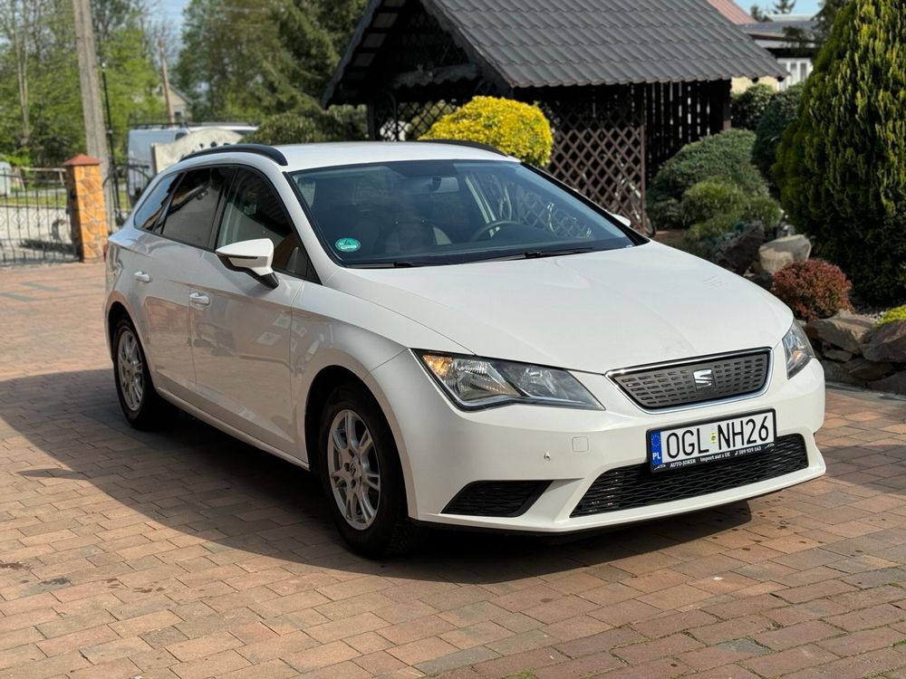 SEAT LEON ST 1,6TDI 110KM*Bezwyp*Serwis*Oplacony*