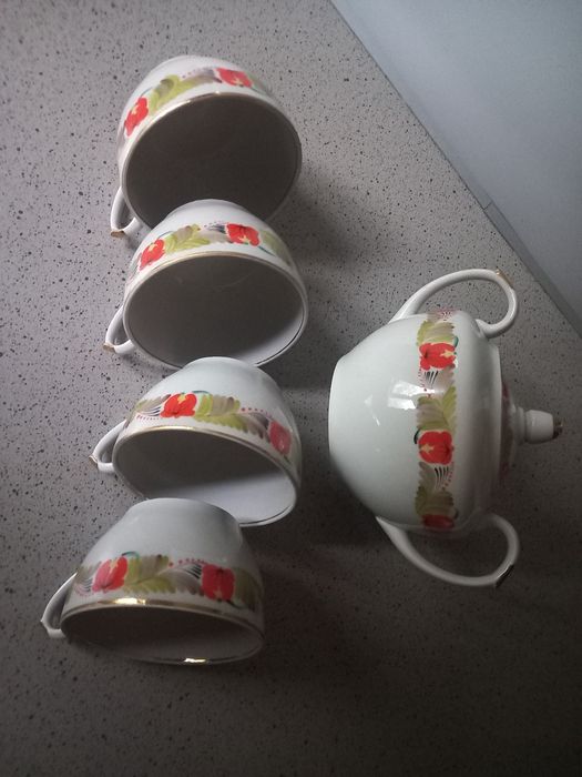 Сервиз чайный СССР 1960 г Городница.