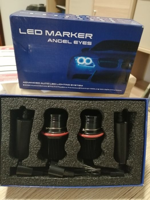 Lâmpadas angel eyes bmw led