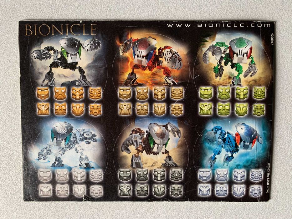 Manual Lego Bionicle 8578 - Gahlok-Kal