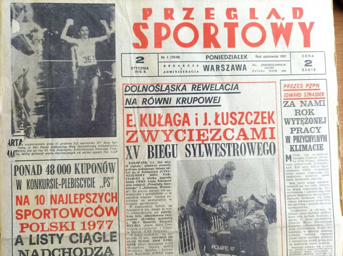 Gazeta "Przegląd Sportowy" - rocznik 1978