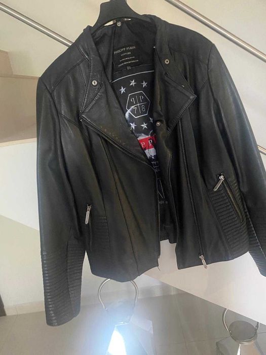 Kurtka skórzana Philipp Plein