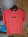 T-shirt czerwony NIKE 147-158cm