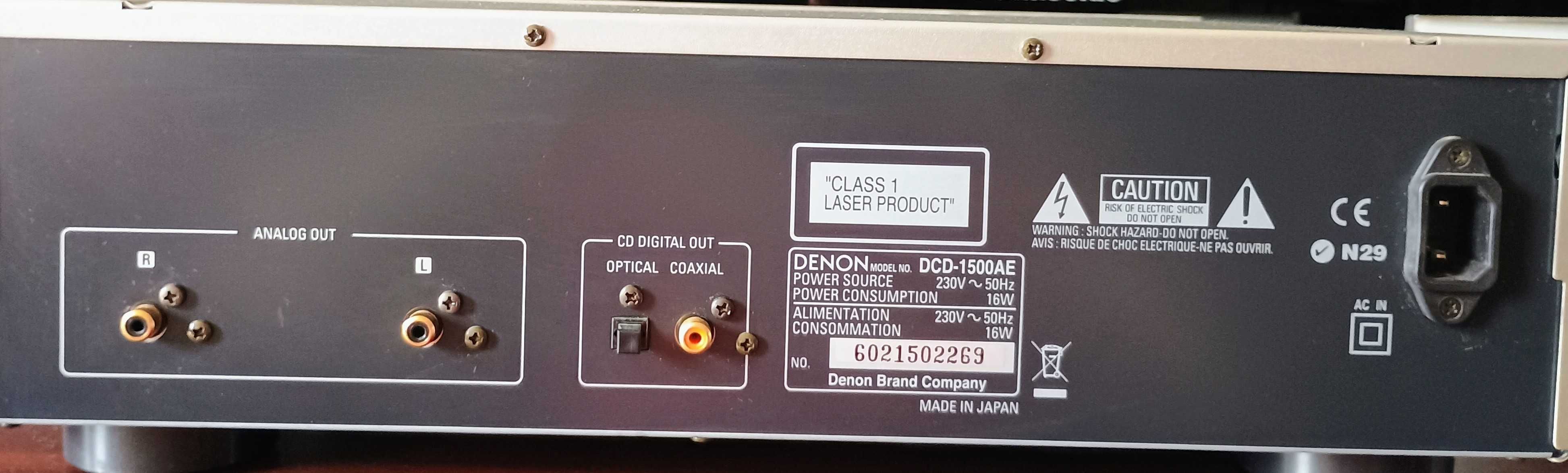 Sprzedam komplet Denon wzmacniacz i CD