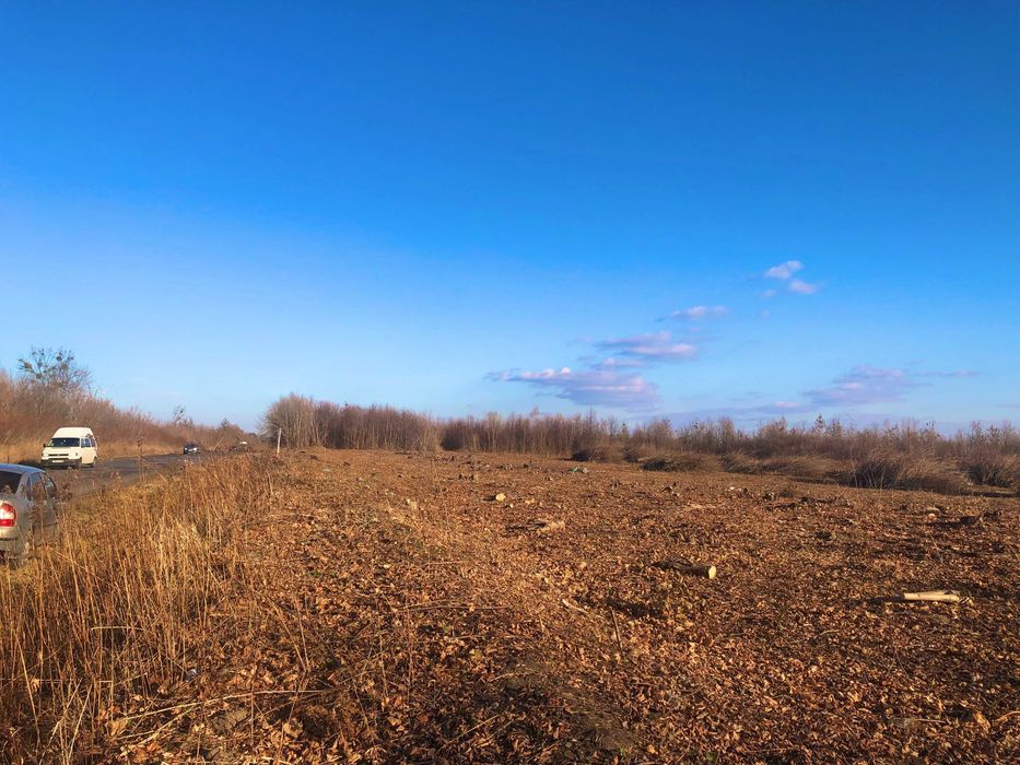 Продам 1 гектар землі. Дядьковичі. Фасадна. Для комерції.