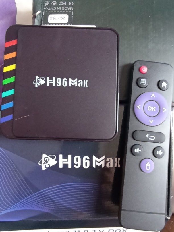Tv Box приставка H96Max w2 4/64, Amlogic s905w2, Slimbox