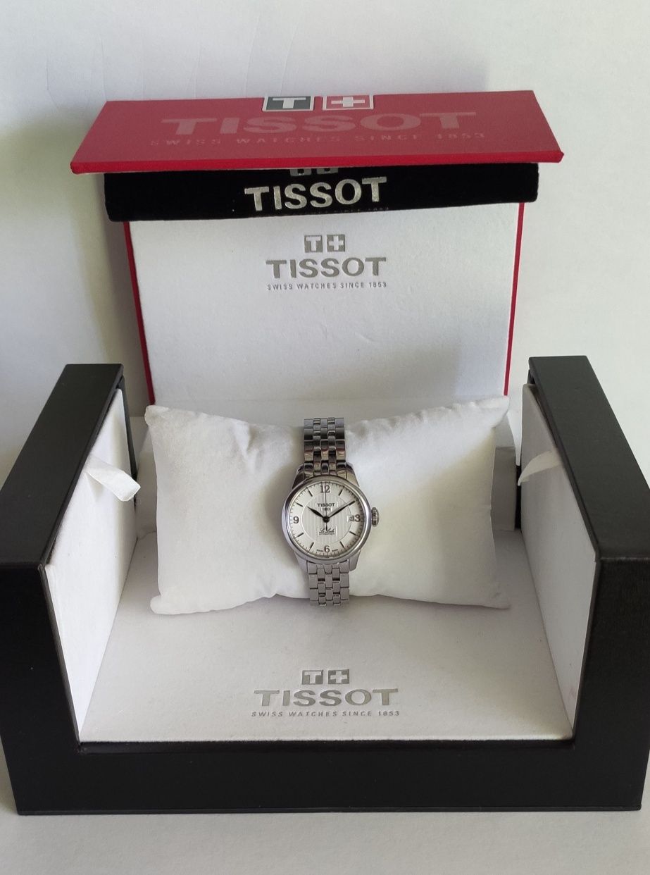 Женские швейцарские механические часы Tissot Le Locle T41.1.183.34