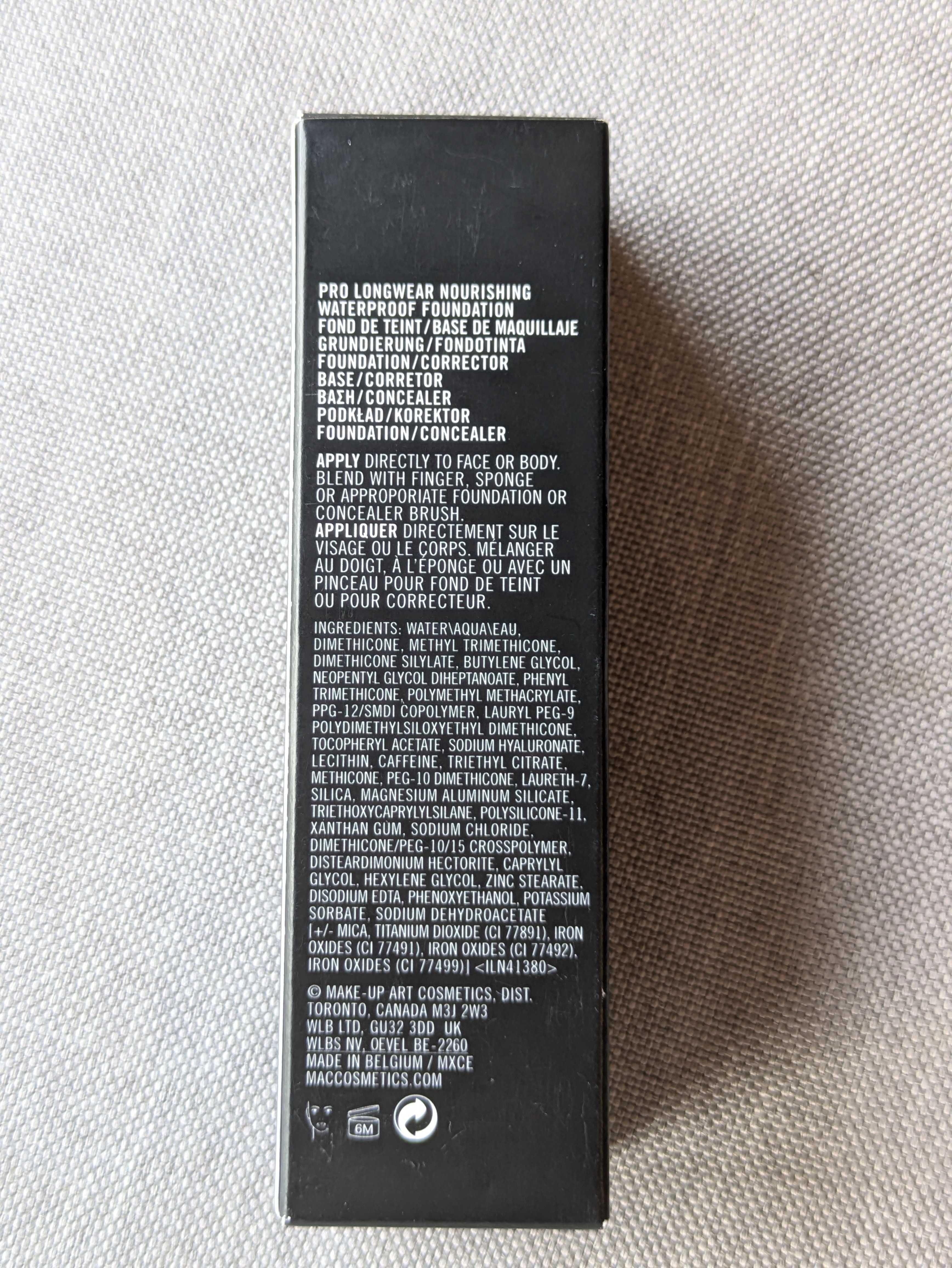MAC Pro-LongWear Nourishing Waterproof Foundation (25 mL) - NW13