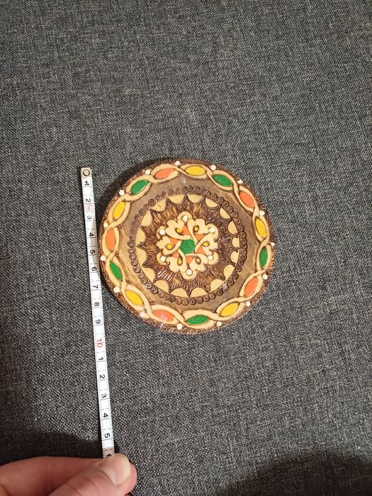 Talerzyk drewniany Vintage