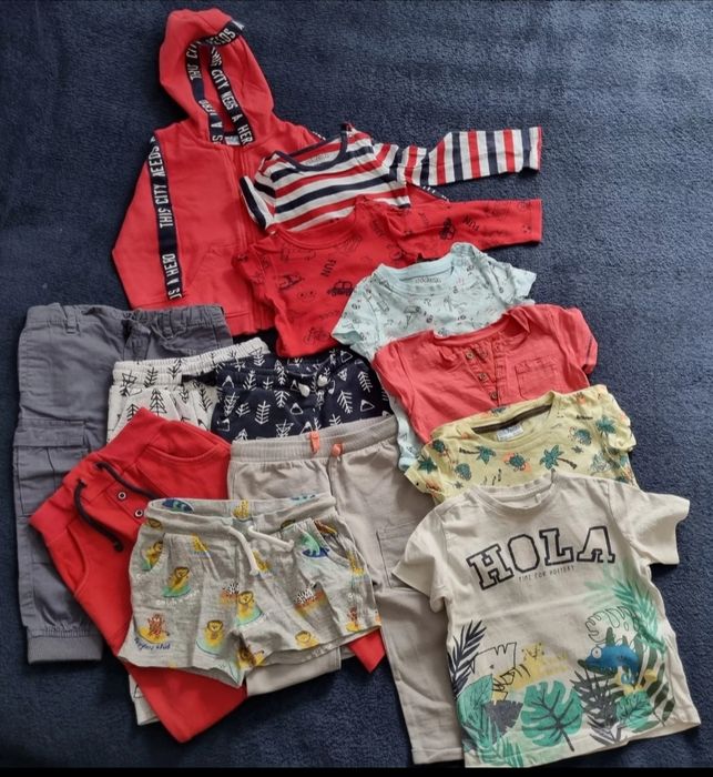 Ubranka dla chłopca r.86 - paczka