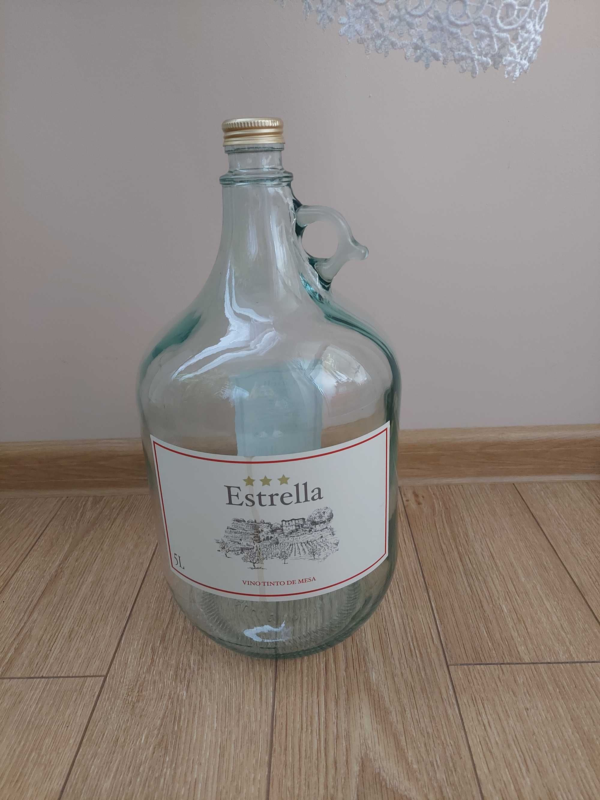 Baniak, gąsior,dama, butelka 5 litrów