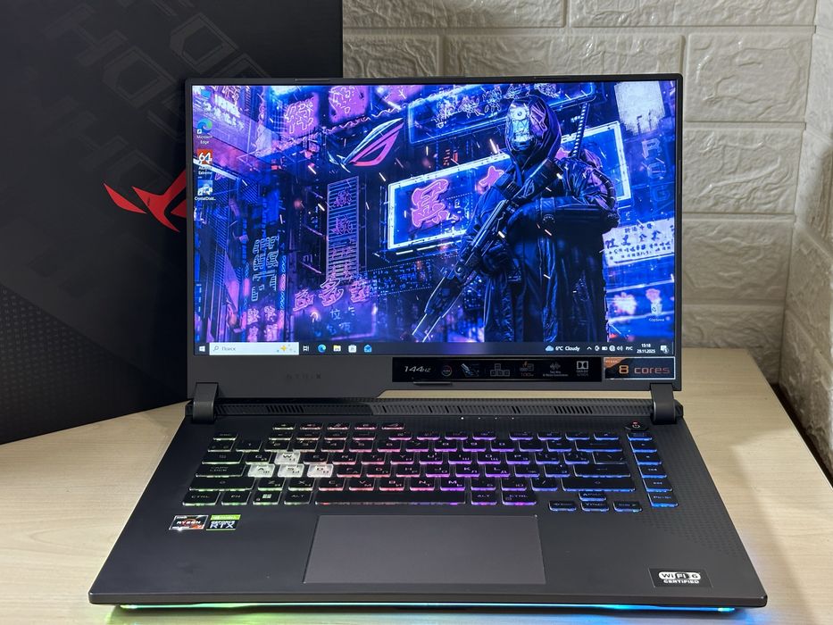 Новий! 32гб ОЗУ! RTX 3050 (144Hz) Asus Rog Strix, Ryzen 7 4800H, 512gb