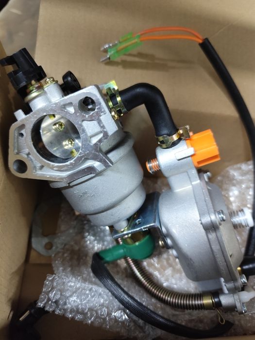 Карбюратор на генератор с газовым редуктором