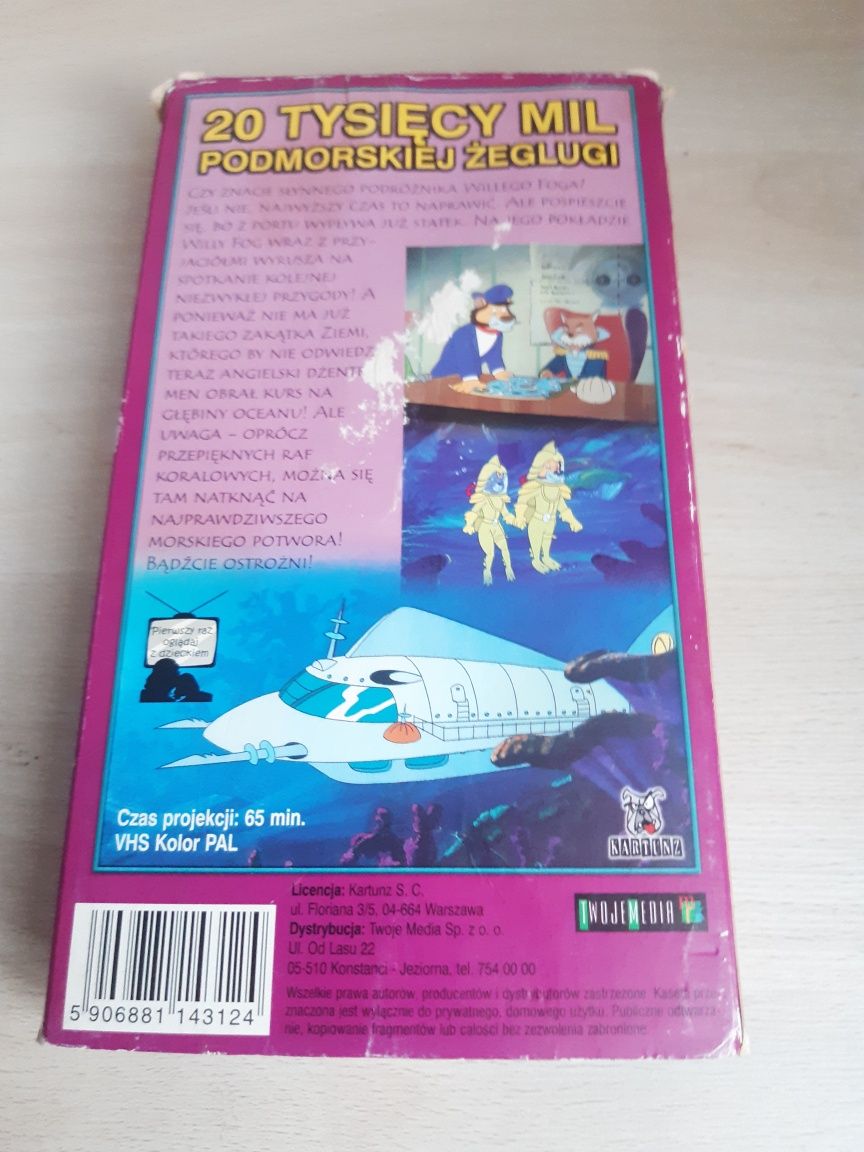 Kapitan Nemo kaseta VHS