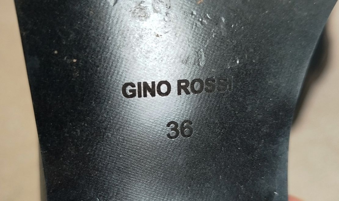 Gino Rossi botki sztyblety czarne Dora r. 36