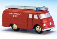 Mercedes Benz L319 - "Feuerwehr" Bombeiros - Schuco Piccolo - esc.1/90