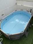 Piscina Bestway 3,05x2,00x0,84m + Bomba e Cobertura (PVP: 375€)