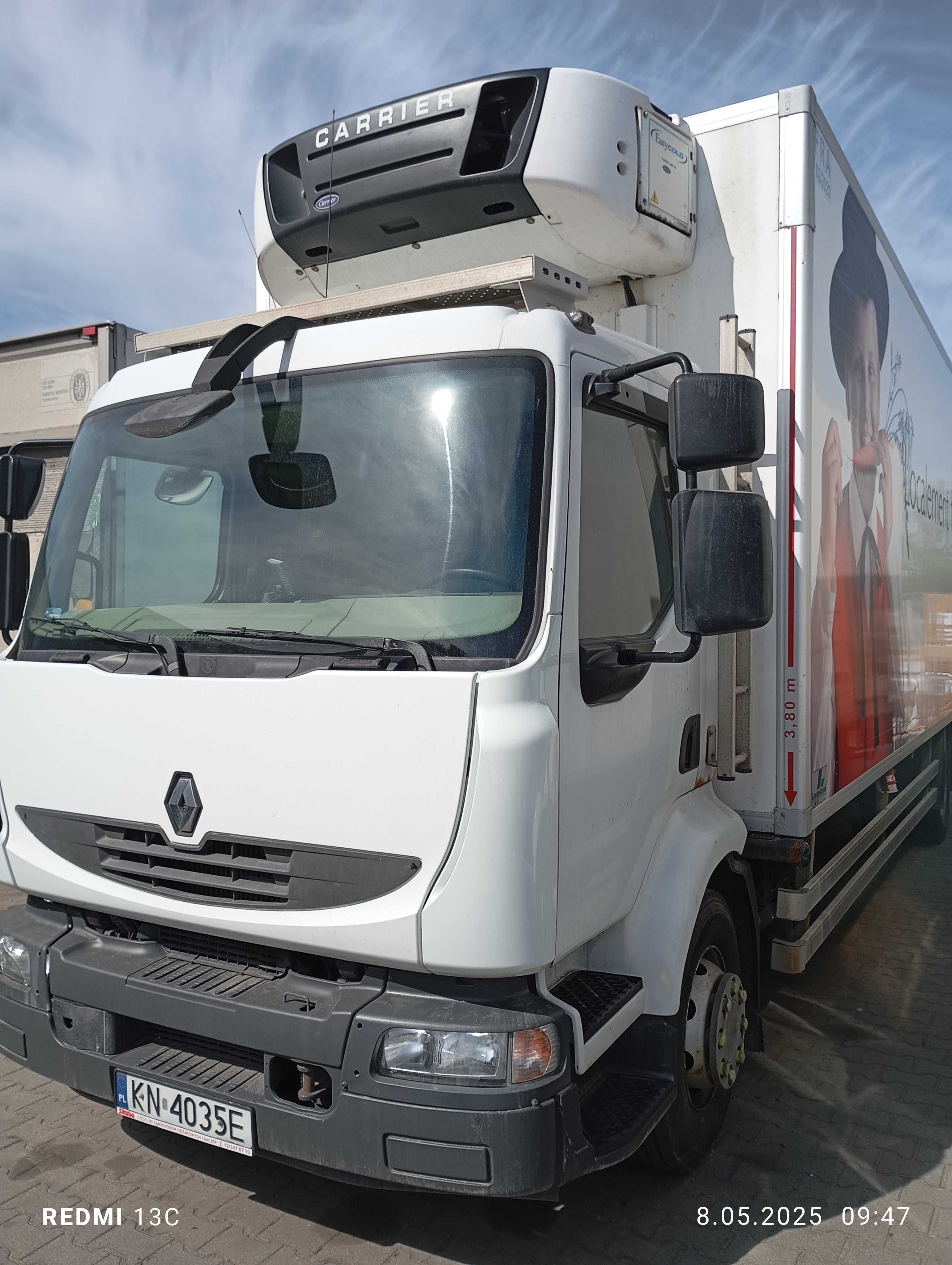 Renault Midlum chłodnia Carrier Supra 550 18 epal 16dmc 2013 r.Euro 5