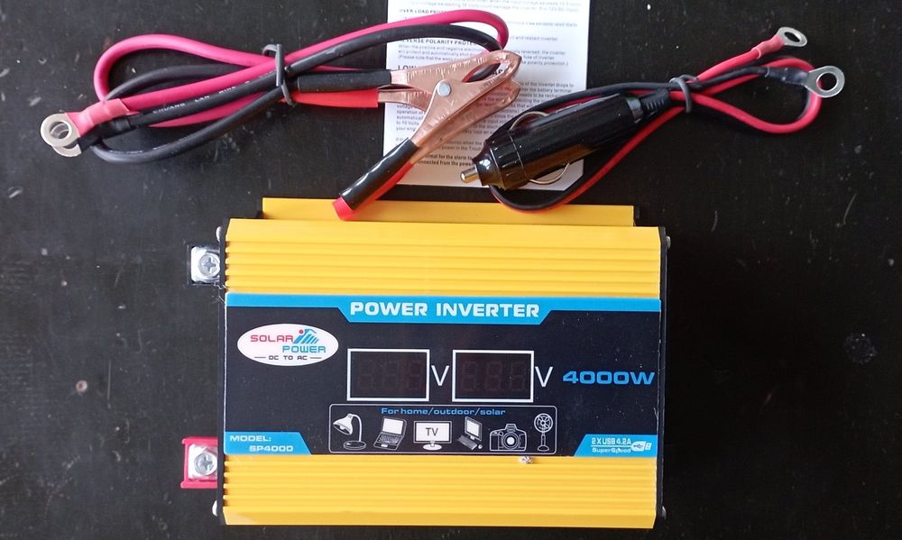 Инвертор 12-220В 4000Вт