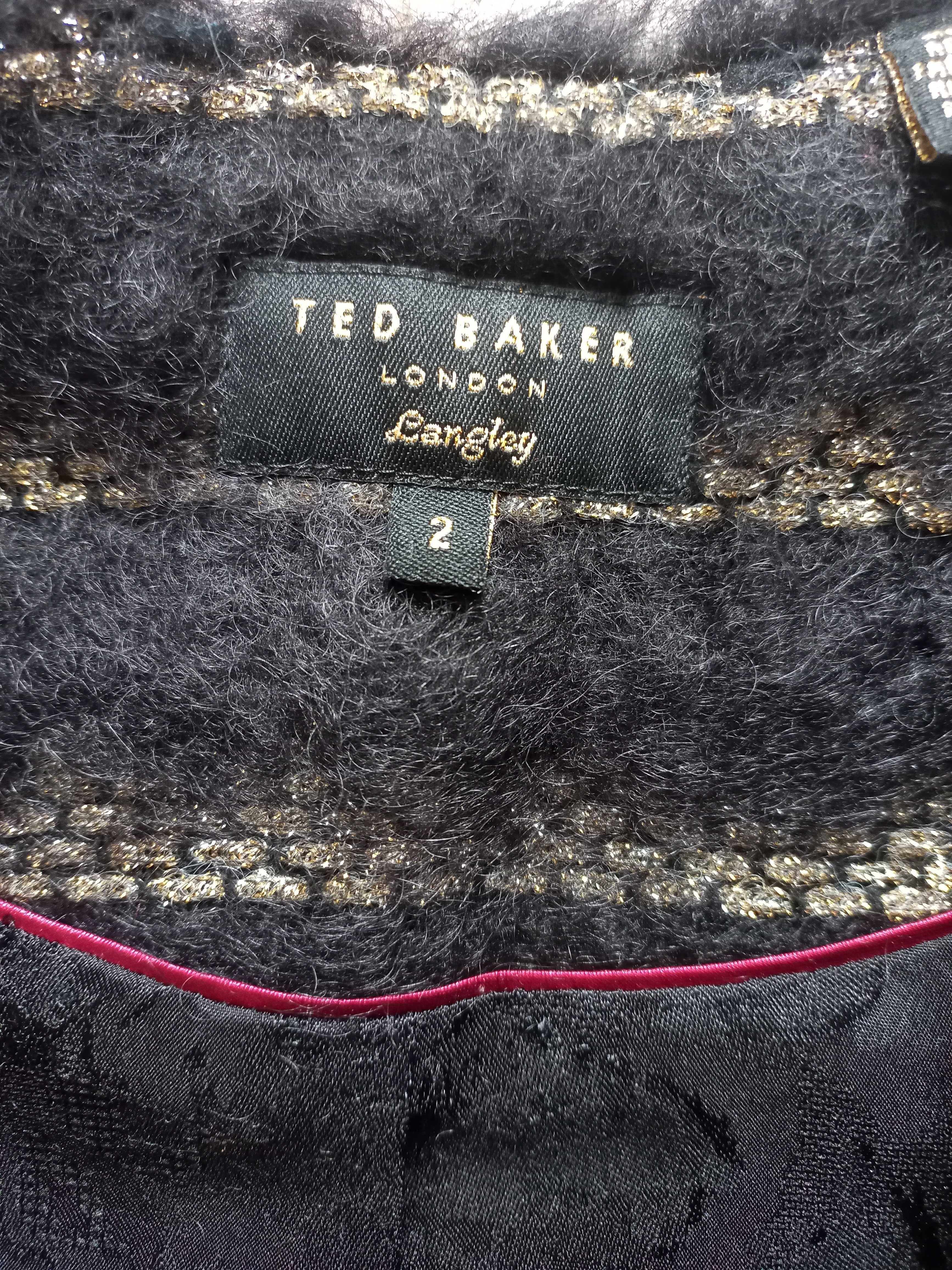 Піджак вовнаTed baker мохер альпака жакет  болеро кофта