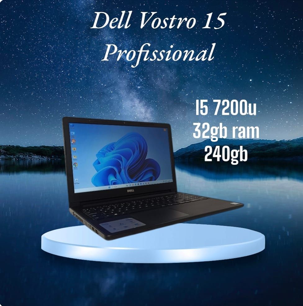 Dell Vostro 15 i5 + 32gb ram+ 240gb
