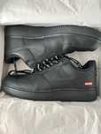 Nike AirForce1_CzarnySupremeNoweUnisex TrampkiModay R. 40